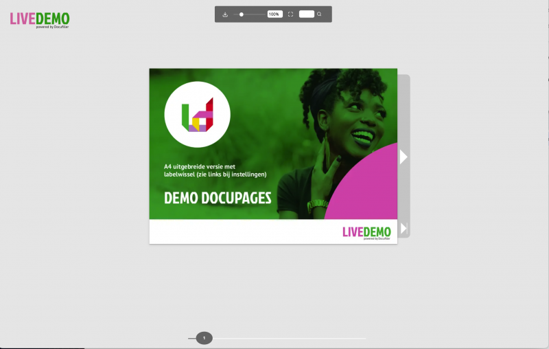 Docupages demo brochure